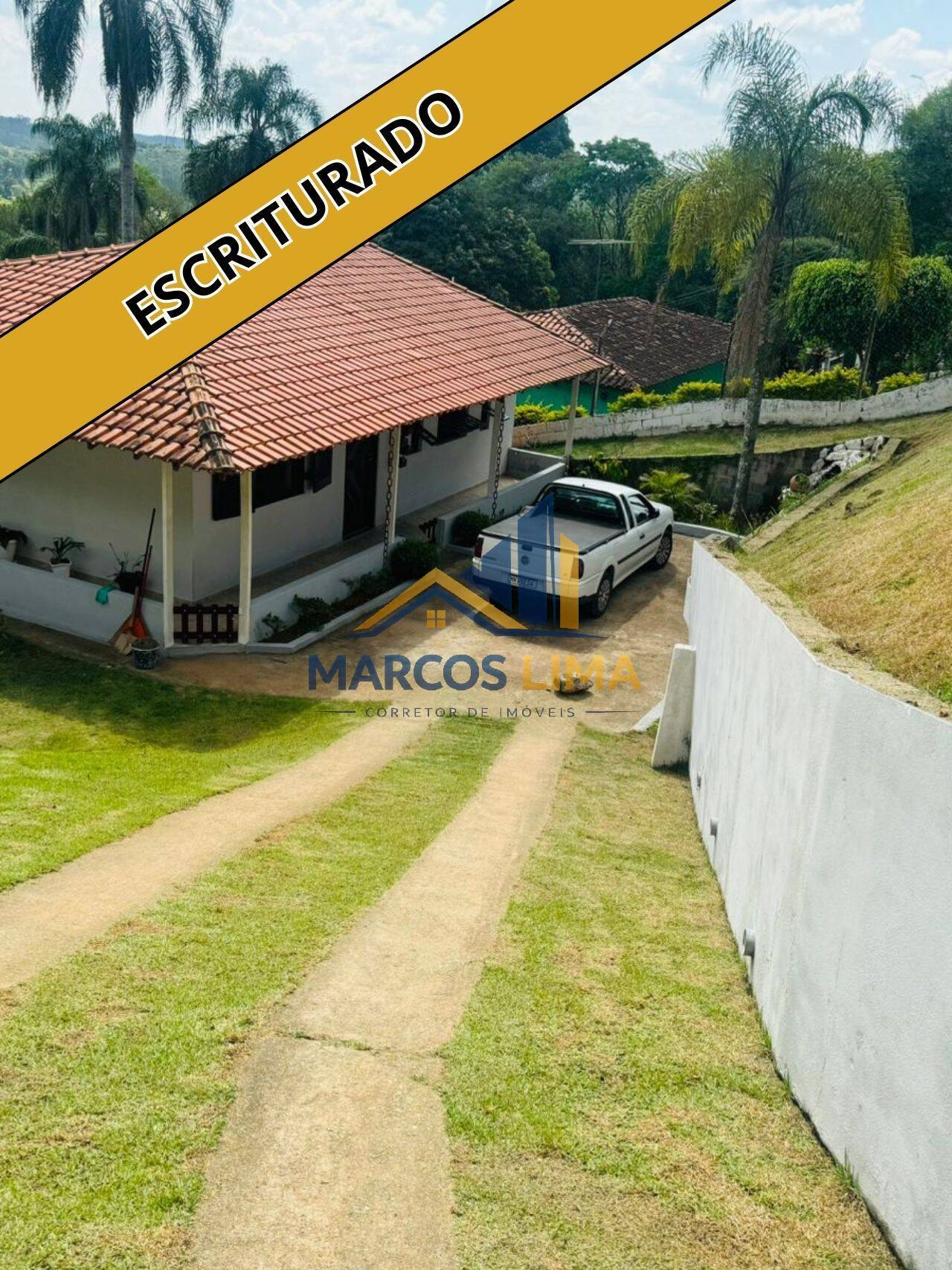 Sítio, 2 quartos, 1000 m² - Foto 1